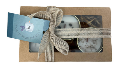 3 Pack 10CL Soy Wax Tin Candles