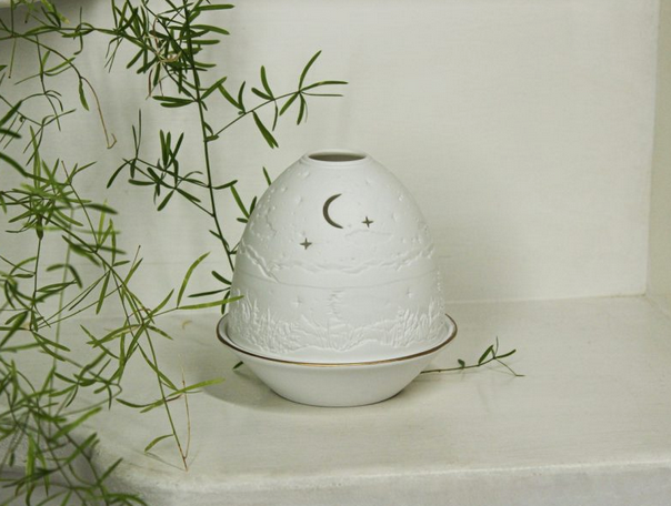 Tall Dome Tealight Holder - Starry Night