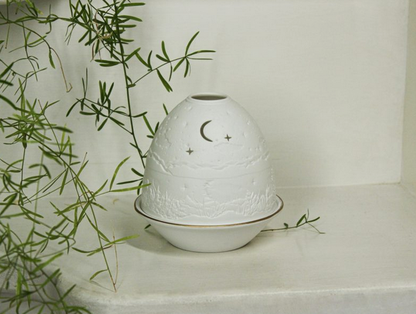 Tall Dome Tealight Holder - Starry Night