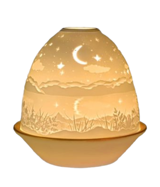 Tall Dome Tealight Holder - Starry Night