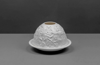 Small Dome Tealight Holder - Best Friends