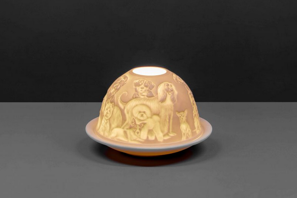 Small Dome Tealight Holder - Best Friends