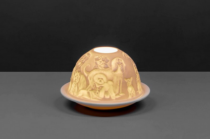 Small Dome Tealight Holder - Best Friends