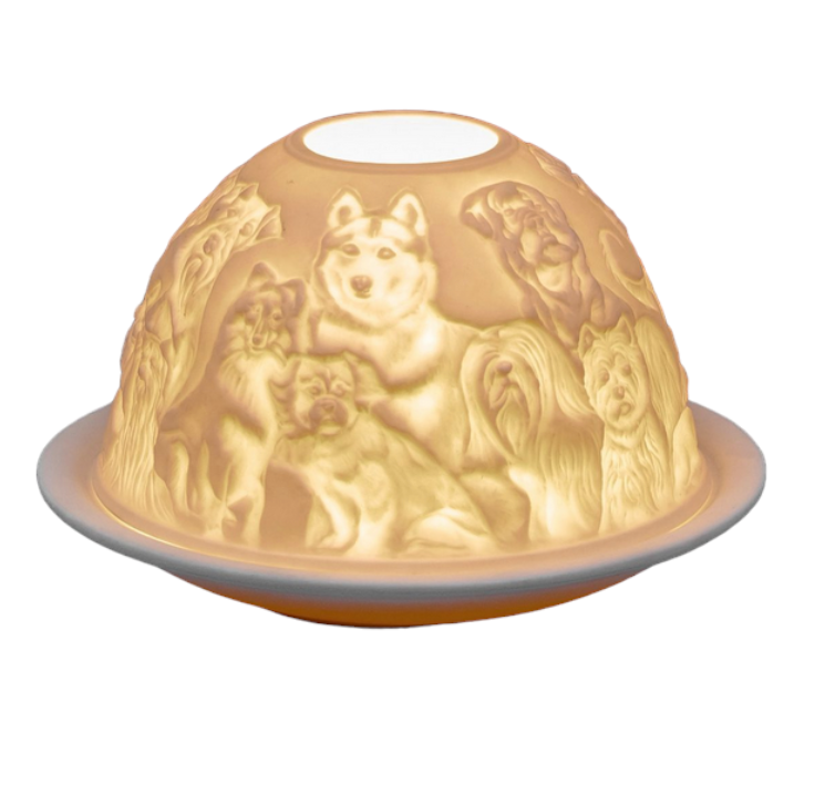 Small Dome Tealight Holder - Best Friends