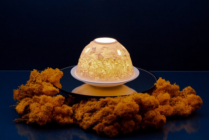 Small Dome Tealight Holder - Thistle