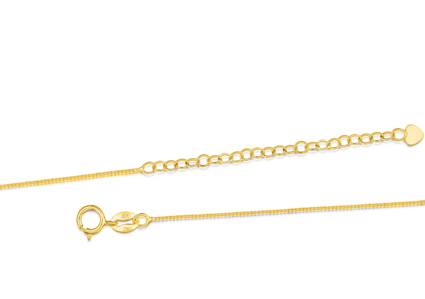 Gold Plated Oval Poppy Necklace