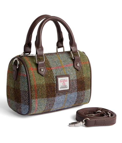 Harris Tweed MacLeod Tartan Mini Bowling Bag