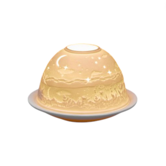 Small Dome Tealight Holder - Starry Night