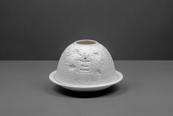 Small Dome Tealight Holder - Happy New Home