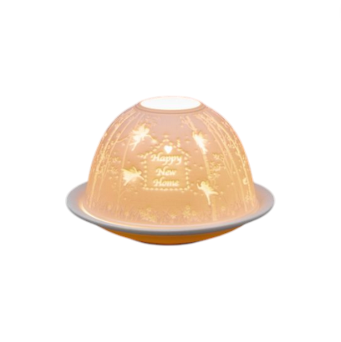 Small Dome Tealight Holder - Happy New Home