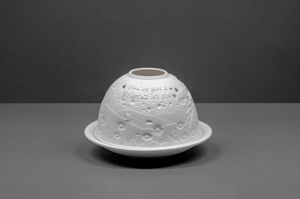 Small Dome Tealight Holder - You've Got A Friend In Me