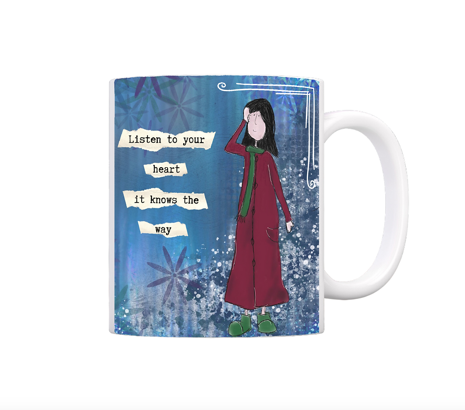 Listen To Your Heart - Gratitude Mug