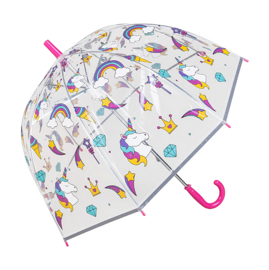 Kids Uncorn Print Umbrella