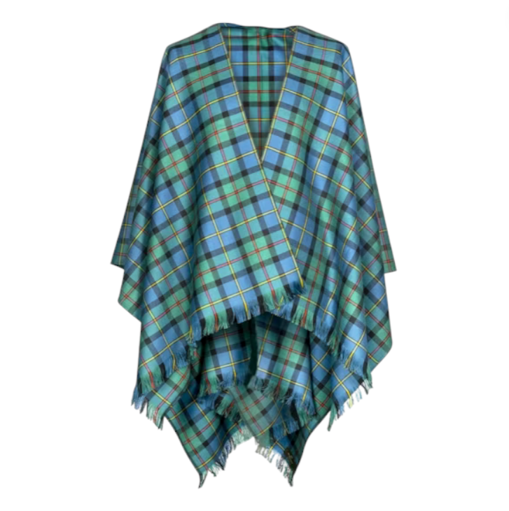 Made To Order Wool Tartan Serape - MacK-MacT TARTANS