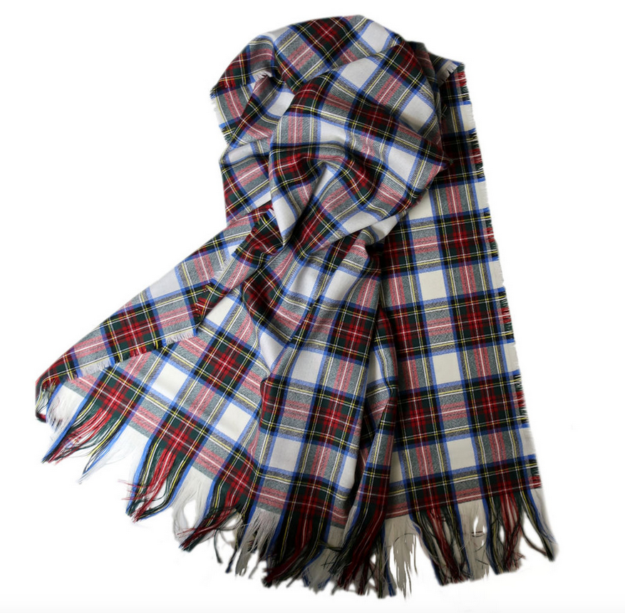 Made To Order Wool Tartan Stole - M-R Tartans