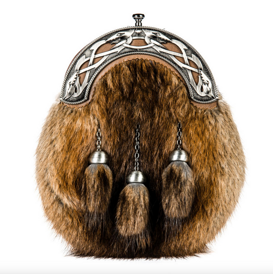 Norwood Musquash Antique Brass Serpent Sporran