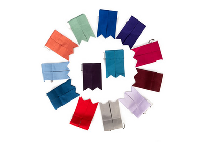 Pair Of Gents Hose Flashes - Range Of Colours