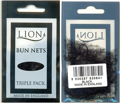 Highland Dance Hair Nets - Black