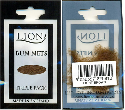 Highland Dance Hair Nets - Light Brown