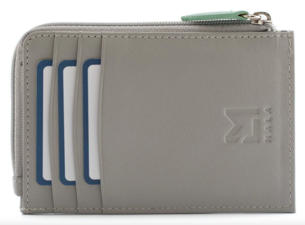 Valais Field Of Sheep Leather Coin & Card Holder