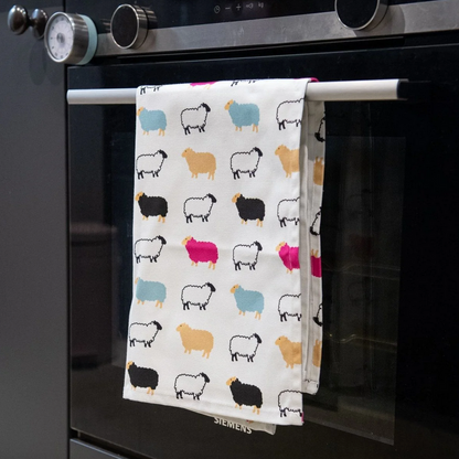 Woolly Ewe Sheep Tea Towel