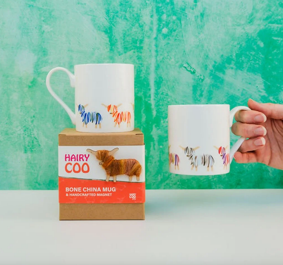 Hairy Coo Multicolour Mug