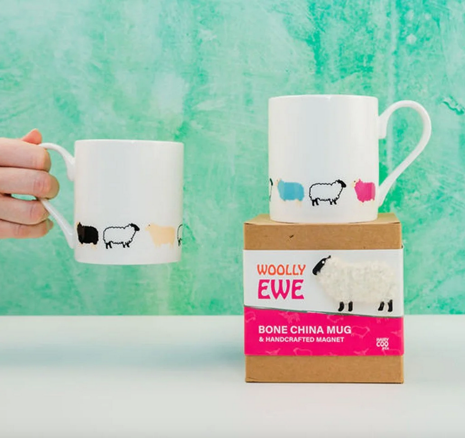 Woolly Ewe Multicolour Mug