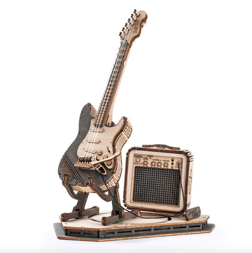Electric Guitar Wooden Model Kit