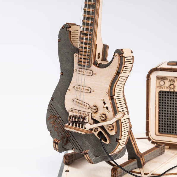 Electric Guitar Wooden Model Kit