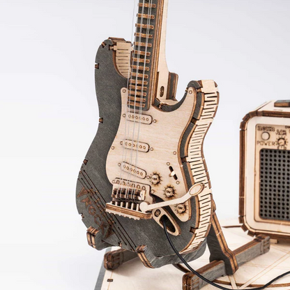 Electric Guitar Wooden Model Kit