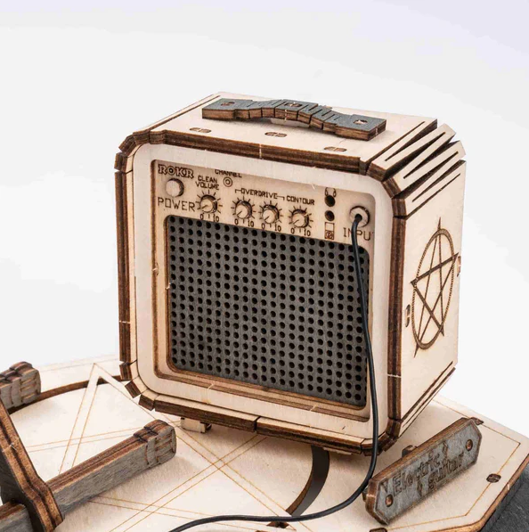 Electric Guitar Wooden Model Kit