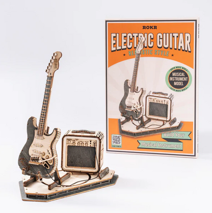 Electric Guitar Wooden Model Kit