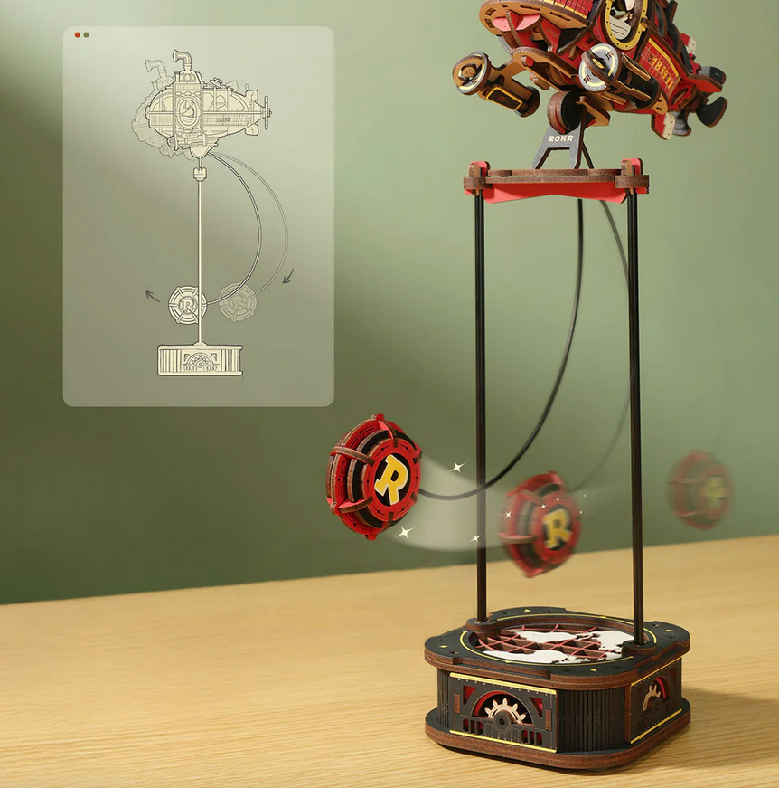 Deep Sea Adventurer Wooden Gravity Model Kit