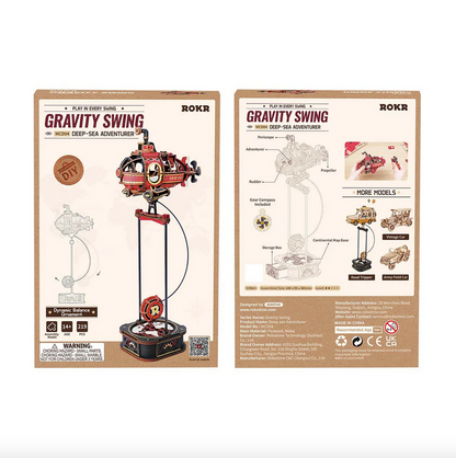 Deep Sea Adventurer Wooden Gravity Model Kit