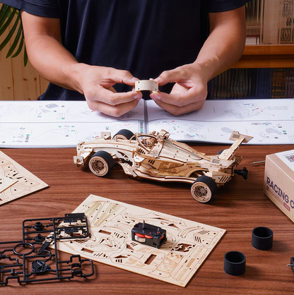 Formula 1 Car Wooden Model Kit