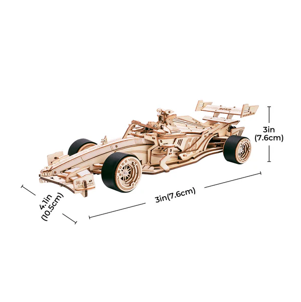 Formula 1 Car Wooden Model Kit