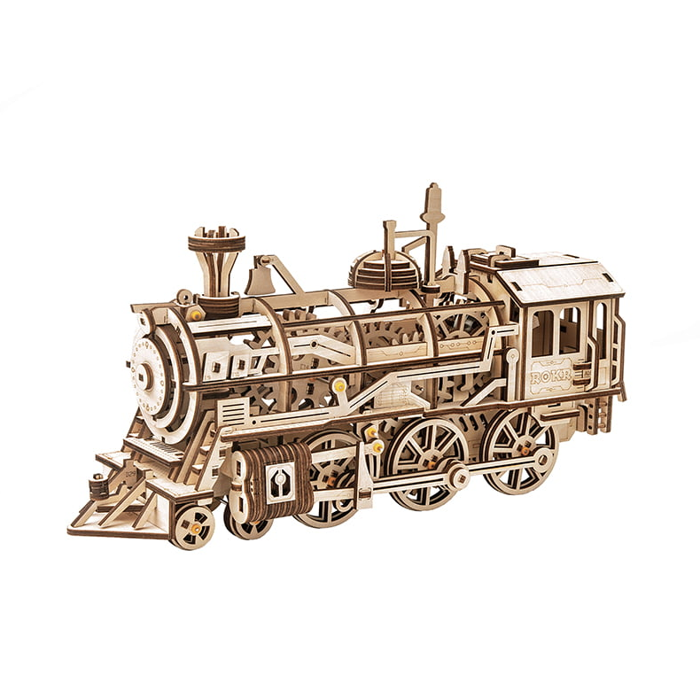 Locomotive Wooden Model Kit