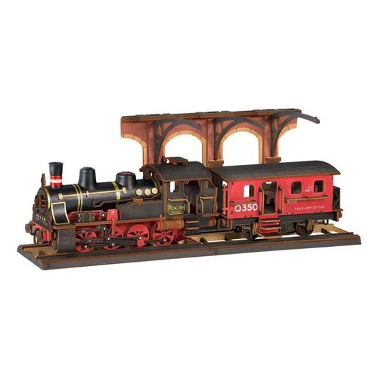 Steam Journey Wooden Model Kit