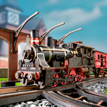 Steam Journey Wooden Model Kit