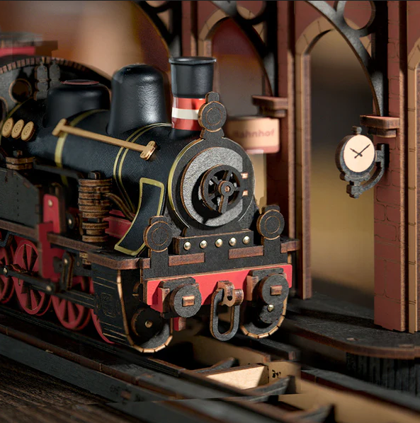 Steam Journey Wooden Model Kit