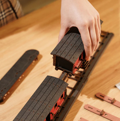 Steam Journey Wooden Model Kit