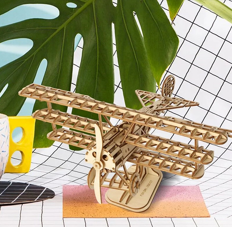 Airplane Wooden Model Kit