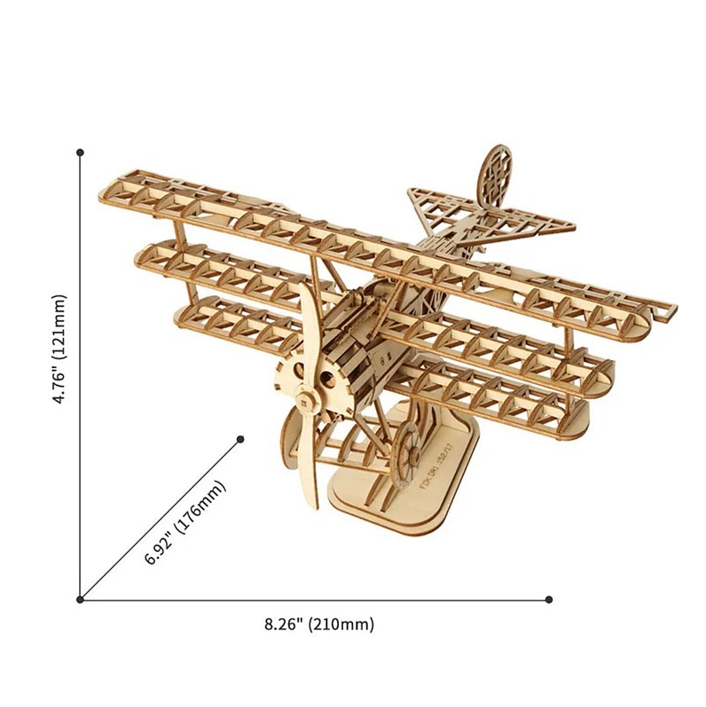 Airplane Wooden Model Kit
