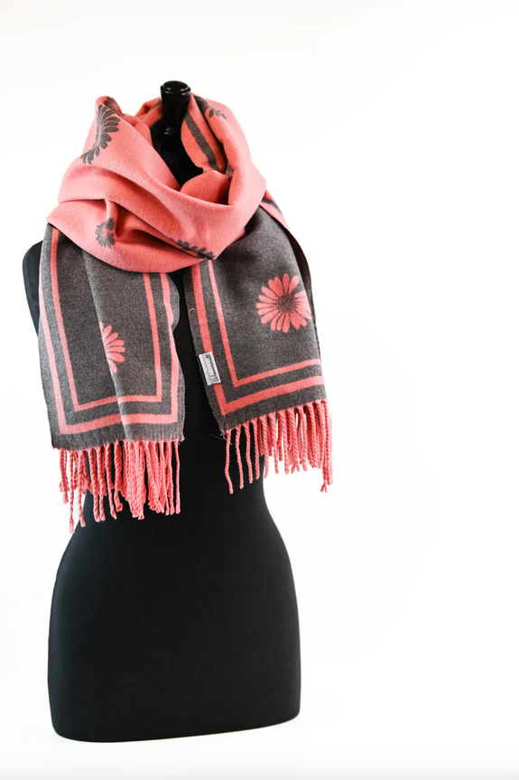 Aster Boxed Floral Scarf