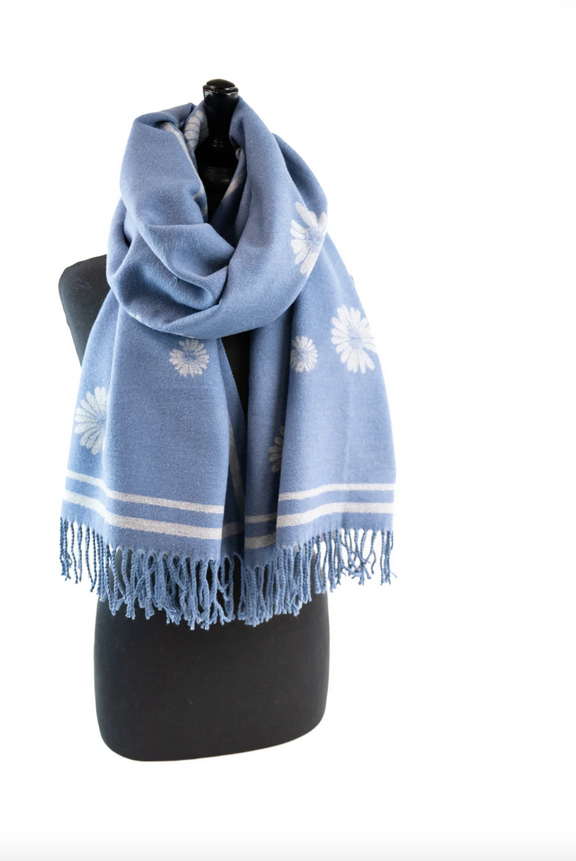 Aster Boxed Floral Scarf