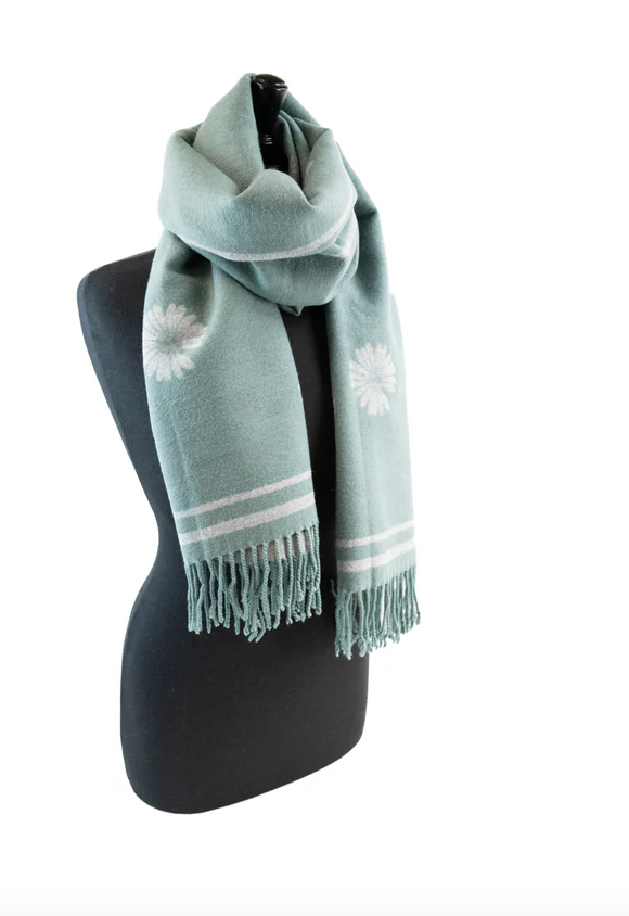 Aster Boxed Floral Scarf