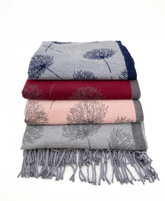 Dandelion Boxed Floral Scarf