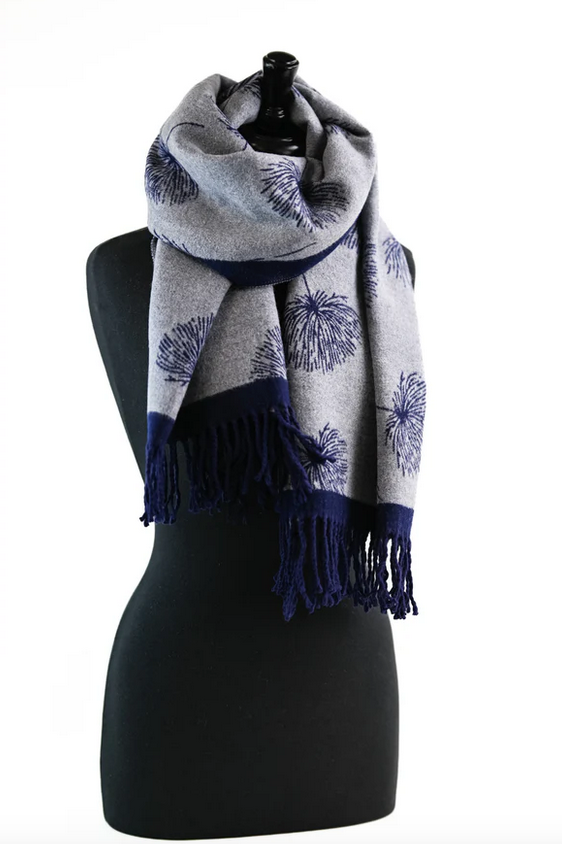 Dandelion Boxed Floral Scarf