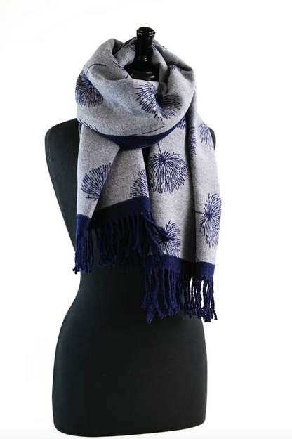 Dandelion Boxed Floral Scarf