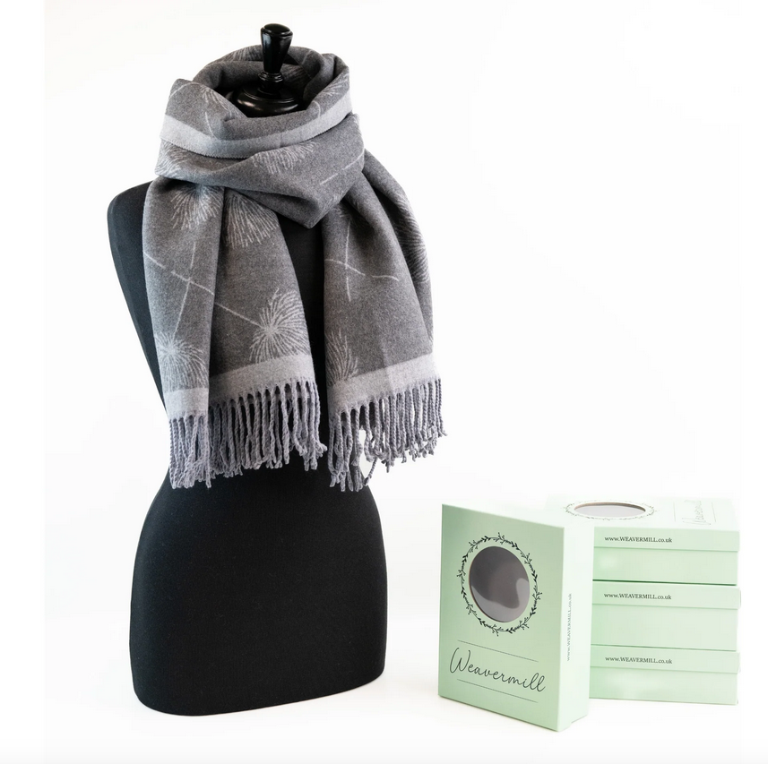 Dandelion Boxed Floral Scarf